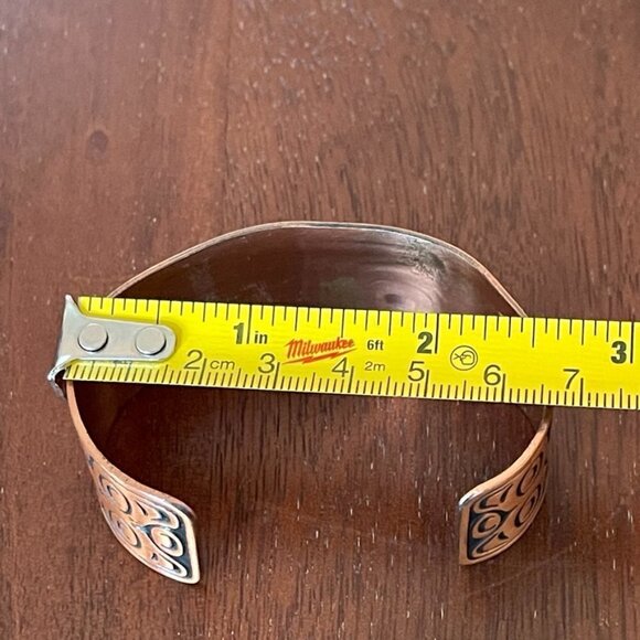 Vintage Bell Trading Co. Indian Jewelry Copper Bracelet - Picture 6 of 6